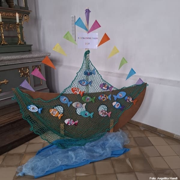 vorstellung erstkommunionkinder zell 2025 bild 2